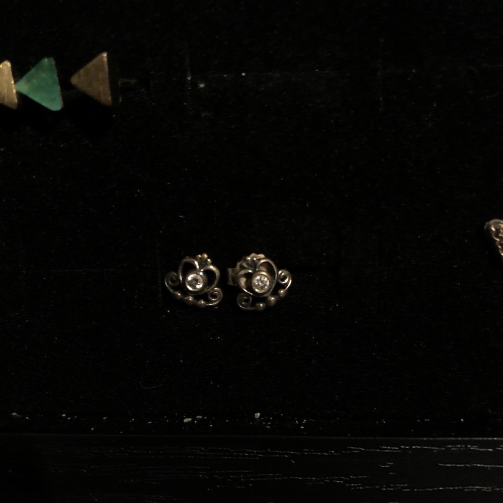 Pandora Princess Earrings